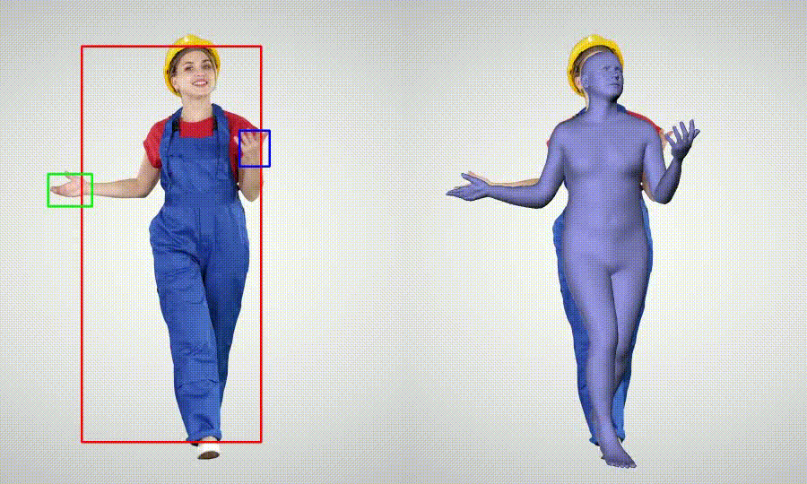 3D人体和手势运动估计
