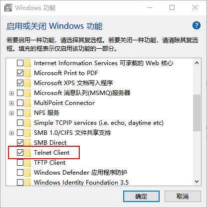telnet