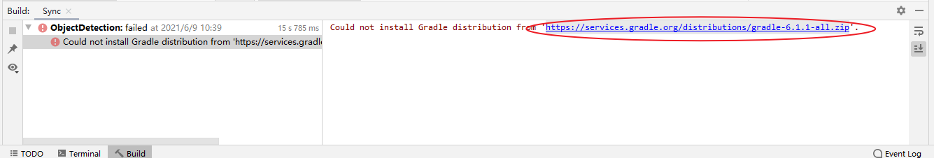 android gradle failed